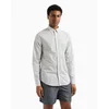 Armani Exchange za moške. XM000625AF13184F0028 Srajca z dolgimi rokavi bela (M), Priložnostno, Bombaž, Dolg rokav