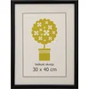 Karako Foto okvir 30x40 cm, plastika, stenski, styren steklo , 96 črn