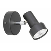 Rabalux Konrad spot, GU10 MAX 5W, crna