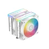 DEEPCOOL Hladilnik za procesor AG620 WH ARGB V2, 2x120mm, bel