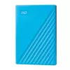 2.5 4TB WD My Passport, External HDD, USB3.2, blue (WDBPKJ0040BBL)