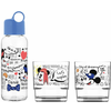 Mickey mouse set flasica i dve case plavi ( 12/830631 )