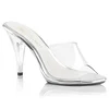 Pleaser Caress-401 Clr/Clr 36