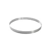 Perforated tart mold, stainless steel, 20.5 cm - de Buyer brand