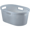 Curver košara za čisto perilo Infinity, 39 l, siva
