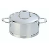 Saucepan with lid, 24 cm / 5.2 l, Atlantis range, stainless steel - De