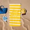 Lessentiel Maison Peškir za plažu Hello Summer, 75x150 cm, Žuti