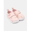 Sinsay - Barefoot platnene patike sa motivom mede i čičak-zatvaranjem - prljavo roze