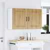 vidaXL Kuhinjske stenske omarice 2 kosa Kalmar Artisan hrast inženirski les