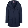 TOMMY HILFIGER Prehoden plašč Tommy Hilfiger Mantel temno modra