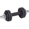 Energetics PREMIUM 15KG CAST IRON SET (30MM) S, set palica za tegove kratka, crna 427166