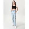 Sinsay - Rebrasti crop top - crno