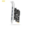 AXAGON PCEU-430RS, krmilnik PCIe, 4x vrata USB 5Gb/s, napajanje SATA, Renesas PD720201, SP