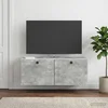 TV ormar za zid Zidne Betonska siva 78,5 x 31 x 30 cm