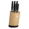 Berlingerhaus Komplet nožev s stojalom BH-3136 BAMBOO 6 pcs Black Silver Collection