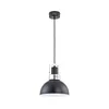 Luster na sajli MEGEN 1xE27/15W/230V crni