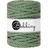 Bobbiny 3PLY Macrame Rope 9 mm Eucalyptus Green Vrvica