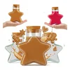 shumee 5x stekleni kozarec STAR 280 ml za vinski sirup darilo