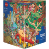 HEYE Puzzle Triangle Lectrr Cartoon Fantasyland 30021,1000 delova