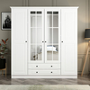 Hanah Home Kale 4017 Garderober, 180x190x52cm, Beli
