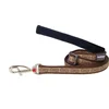 Red Dingo Najlonski povodec hypno brown 25 mm