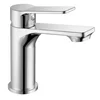 Mešalnik za umivalnik SINTRA, krom - Chrome - Aqualine - SINTRA - 48 - Medeninasti - Vzvod - Krožni - 153 - 145 - 14