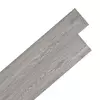 Samoljepljive PVC podne daske 30,5 x 61 cm 28 pcs PVC Tamnosiva