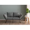 Atelier del Sofa Dvosed na razvlačenje Viper 2, Svetlosivi