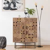 Lessentiel Maison Komoda Quantum 93x115x36cm Bež-Crna