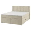 Boxspring Krevet Nikol 160/200 cm , bež