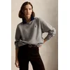 Polo Ralph Lauren Majica temno modra / pegasto siva
