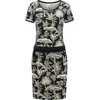 Ragwear Poletna obleka Baomi Tropic Youmodo kaki/črna