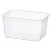 IKEA 365+ Posuda za hranu, pravougaono/plastika, 2.0 lPrikaži specifikacije mera