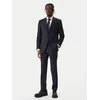 BOSS Obleka H-Huge 50557259 Mornarsko modra Slim Fit