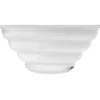 ONLYLUX skleda Anelli 28xh14cm, bela, steklo