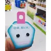 Dr.Biju minđuše 5.3mm crne krug DXI53C253