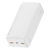 BASEUS Bipow prenosna baterija 30000mAh 2xUSB USB C micro 20W QC3.0 AFC FCP bela PPDML-N02