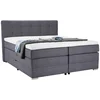 Moderano BOXSPRING POSTELJA 180 cm x 200 cm , tekstil modrosiva