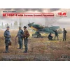 ICM ICM48805 Bf 109F-4 z nemškim zemeljskim osebjem