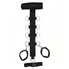 Lisice za telo Fetish T Shape Collar And Wirst Restraint, Crne