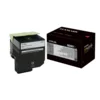 LEXMARK 80C0X10, originalni toner, črn, 8000 strani