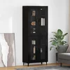 Highboard Zidne Crni hrast 69,5 x 34 x 180 cm Konstruirano drvo