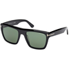 Tom Ford Alberto FT1077 01N ONE SIZE (55) Črna/Zelena
