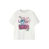 NAME IT Majica NKFDYMIR STITCH  golobje modra / lila / majnica / bela