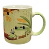 Puckator Porcelanasta skodelica PKMUG465 s tropskimi žabami