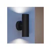 Eglo 902038 - Spoljašnja zidna svetiljka TOMELLOSO 2xGU10/28W/230V IP44 crna
