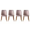 Hanah Home Dallas 555 V4 Stolice, Braon