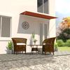 Tenda na uvlačenje 300 x 150 cm narančasto-smeđa