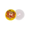 Gumb - komplet 6 kosov - d. 15 mm - Butterfly orange