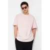Trendyol Powder Oversize/Wide-Fit Basic 100% Cotton T-Shirt